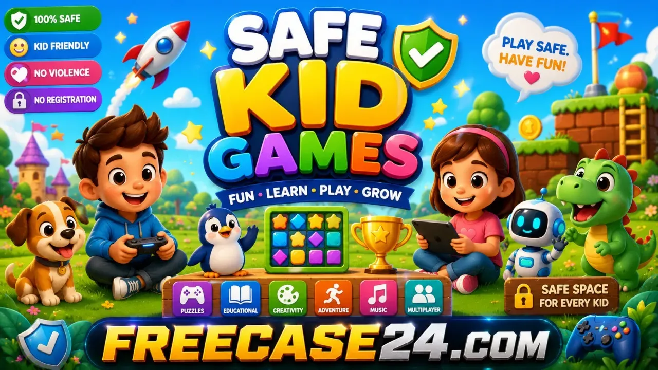 Safe Kid Games: Fun & Educational Games for Children
